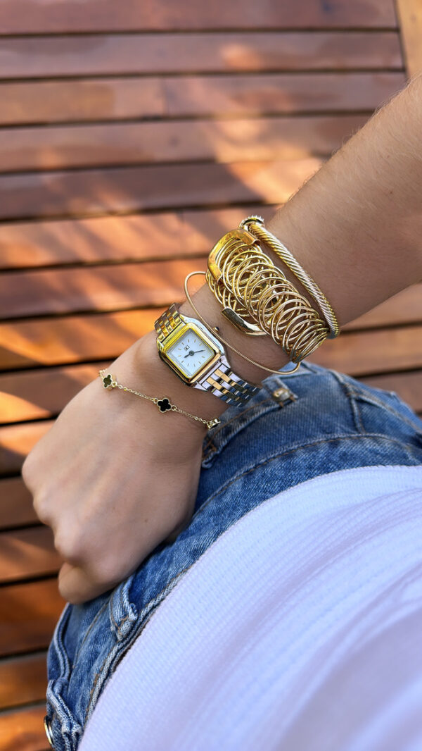 Bracelete relógio espiral - Imagem 3