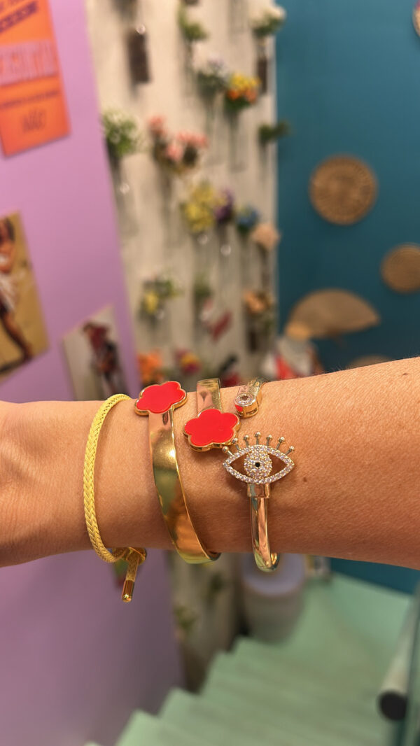 Bracelete pontas olho grego - Imagem 2