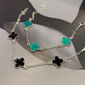 Pulseira 3 trevos VC esmaltada