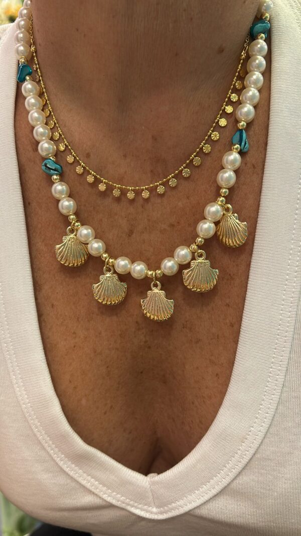 Conjunto oceano varias conchas - Imagem 2