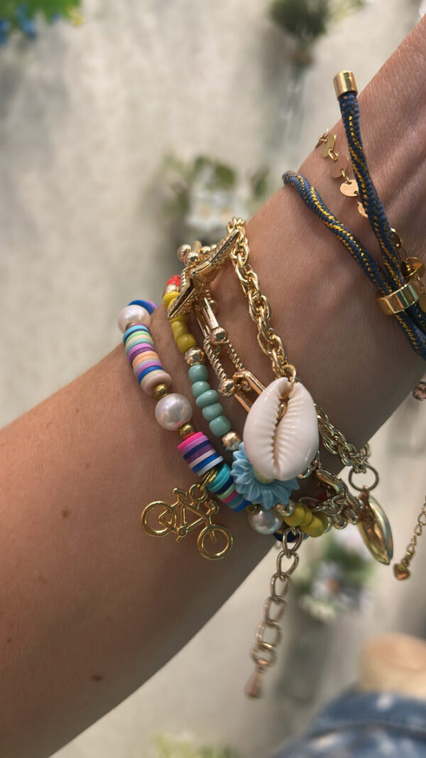 Pulseira cristais esferinhas - Imagem 3