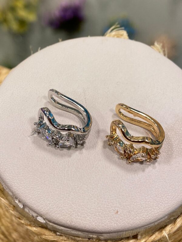 Piercing fake detalhes pedras - Imagem 2