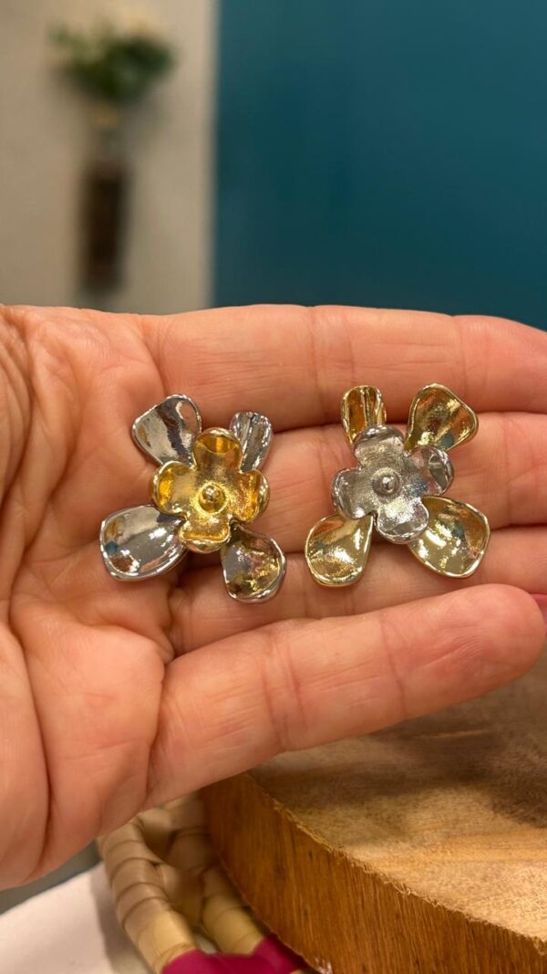 Brinco flor Mix de banhos - Imagem 3