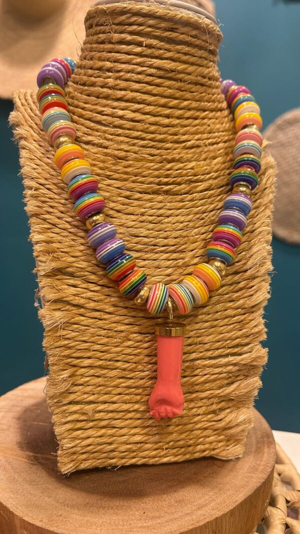 Colar discos colors figa - Imagem 4