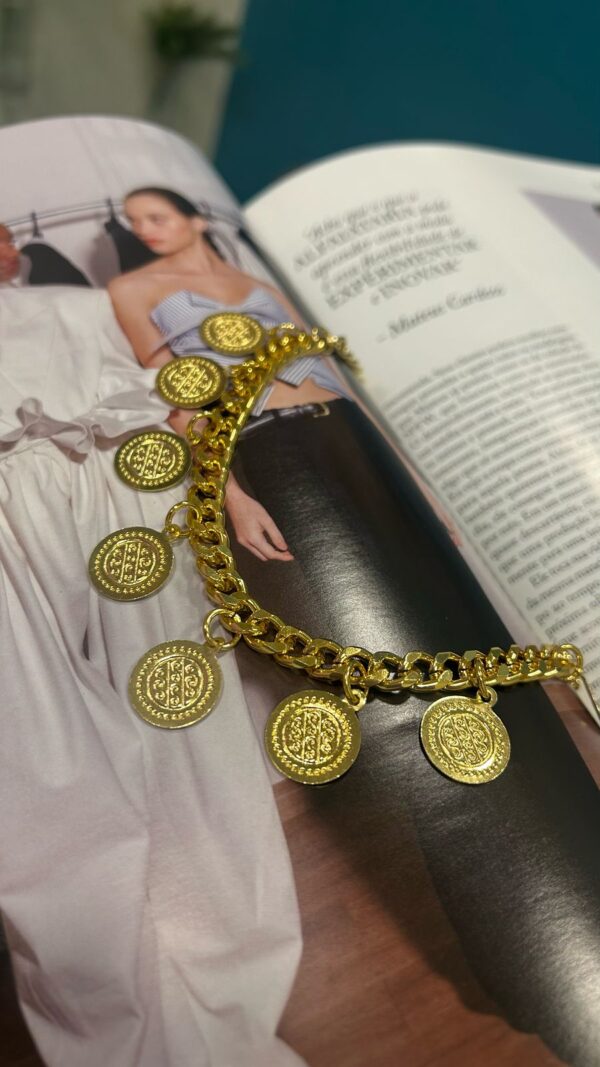 Pulseira moedas - Imagem 5