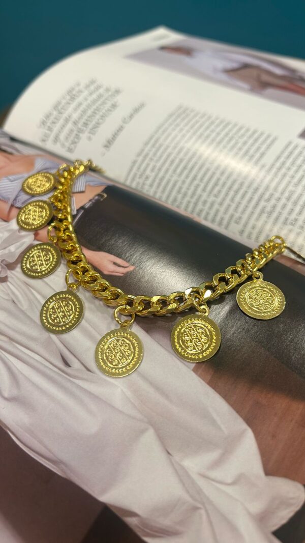 Pulseira moedas
