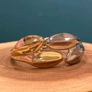 Bracelete folha orgânica  Mix de banhos