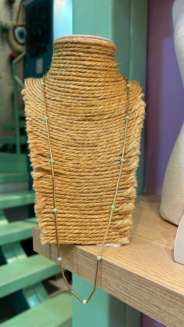Colar longo plaquinhas color - Imagem 2