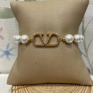 Pulseira pérola Valentino