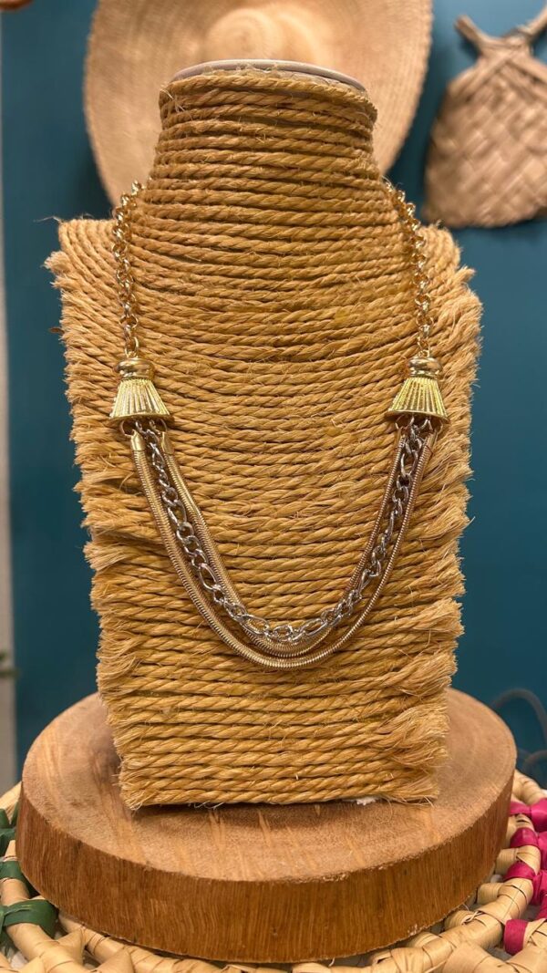 Colar fios triplos Cami - Imagem 6