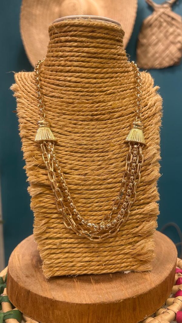 Colar fios triplos Cami - Imagem 4