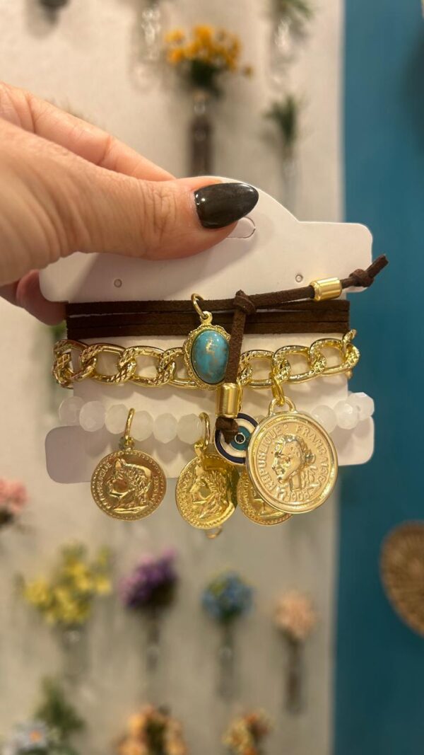 Kit Pulseiras Boho