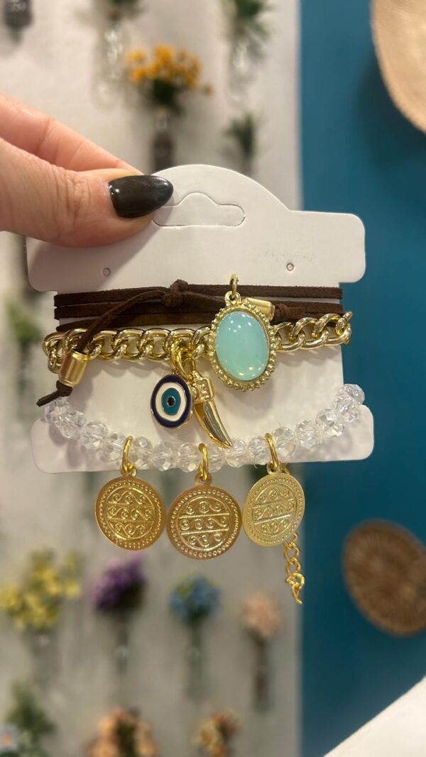 Kit Pulseiras Boho