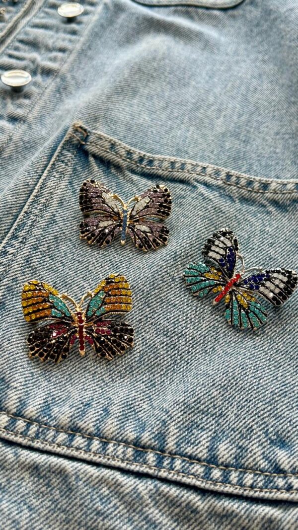 Broche Borboleta colors - Imagem 2
