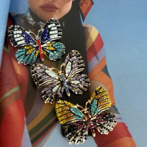 Broche Borboleta colors