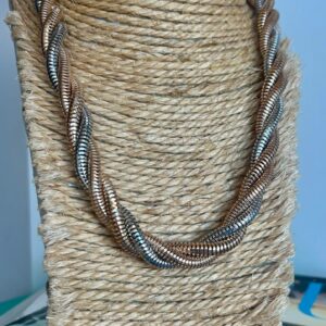 Colar entrelaçado mix de banhos