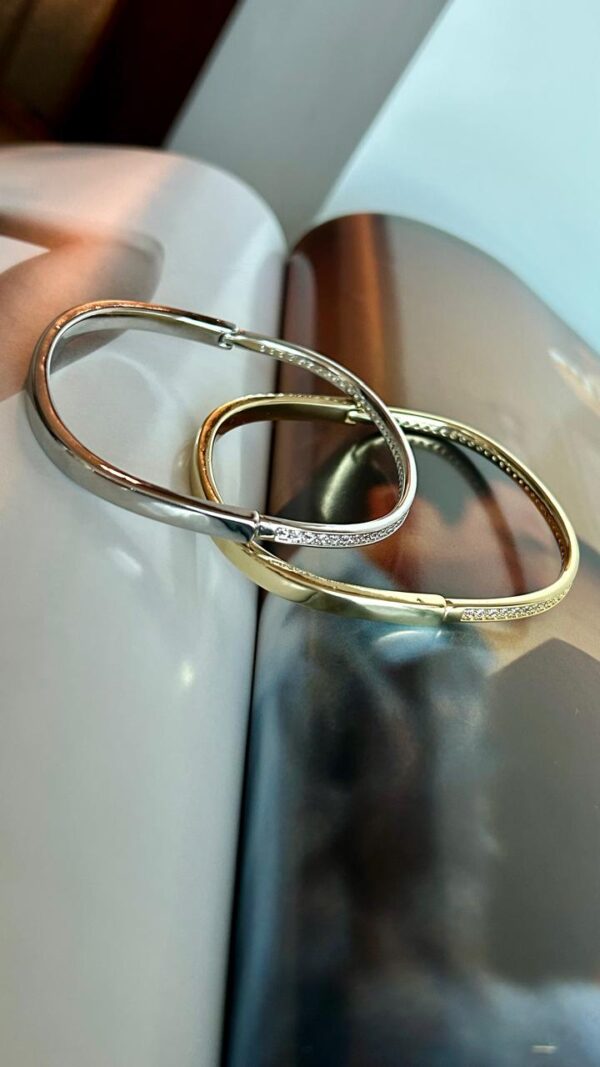 Bracelete Tiff detalhe cravejado - Imagem 3
