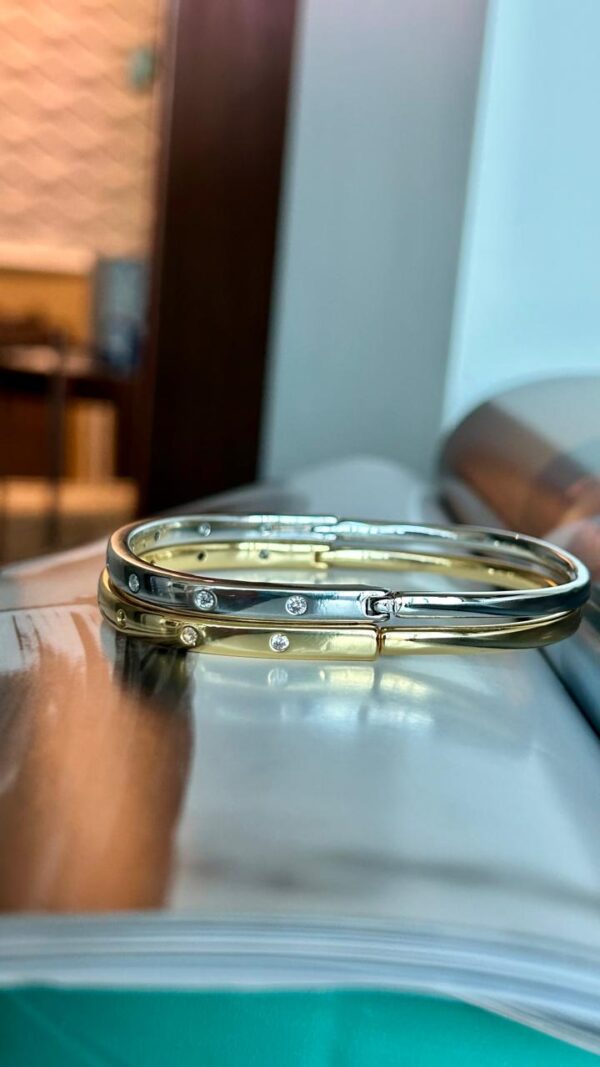 Bracelete Tiff detalhes pedrinhas - Imagem 3
