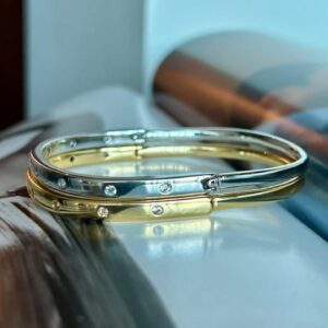 Bracelete Tiff detalhes pedrinhas