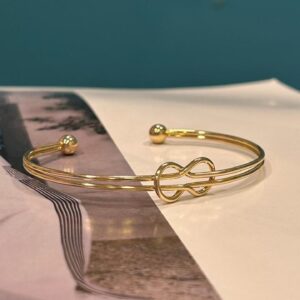 Bracelete infinito menor orgânico