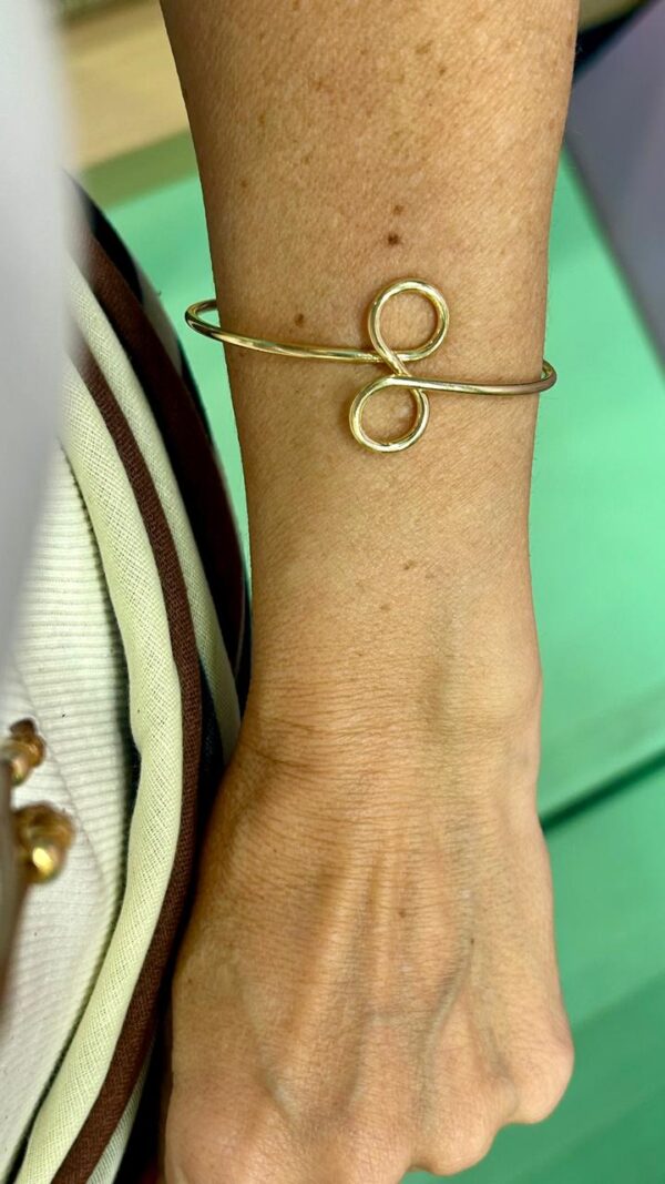 Bracelete infinito orgânico - Imagem 2