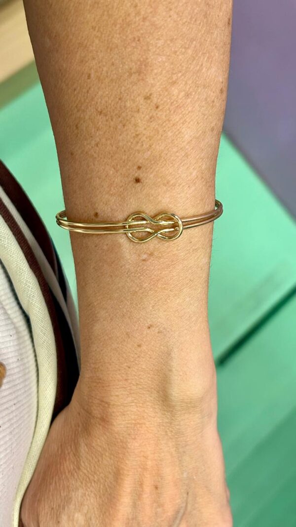Bracelete infinito menor orgânico - Imagem 2