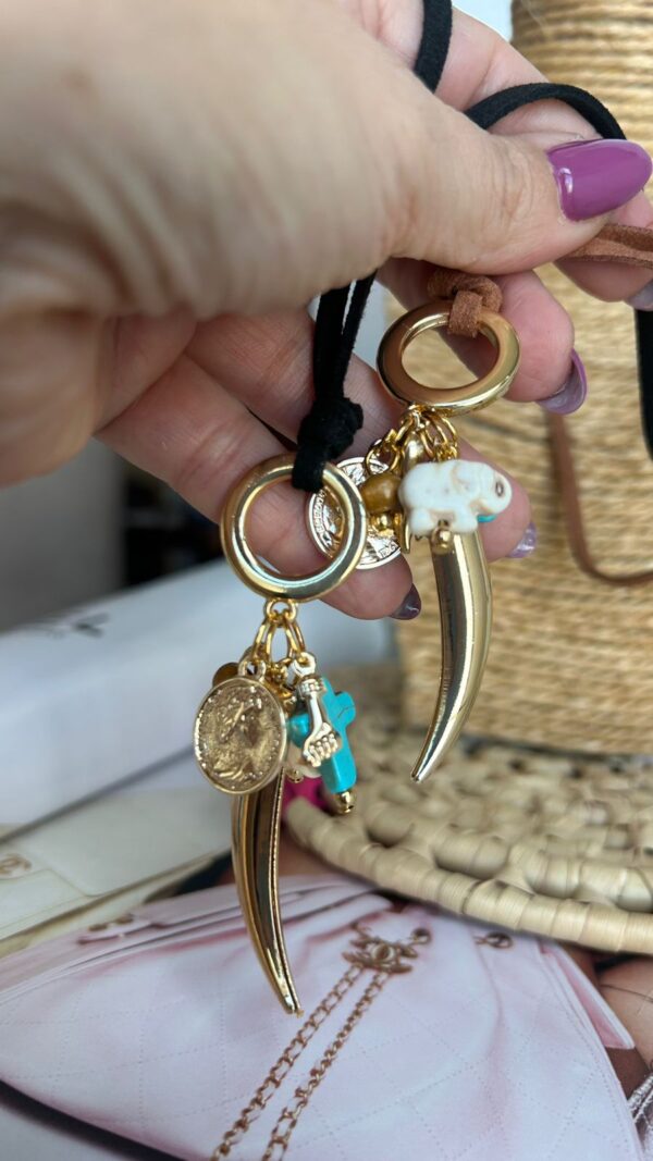 Colar courinho Boho fecho - Imagem 2