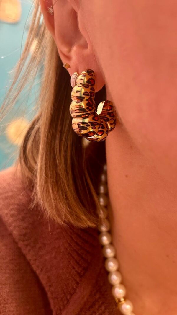 Brinco Animal print - Imagem 4