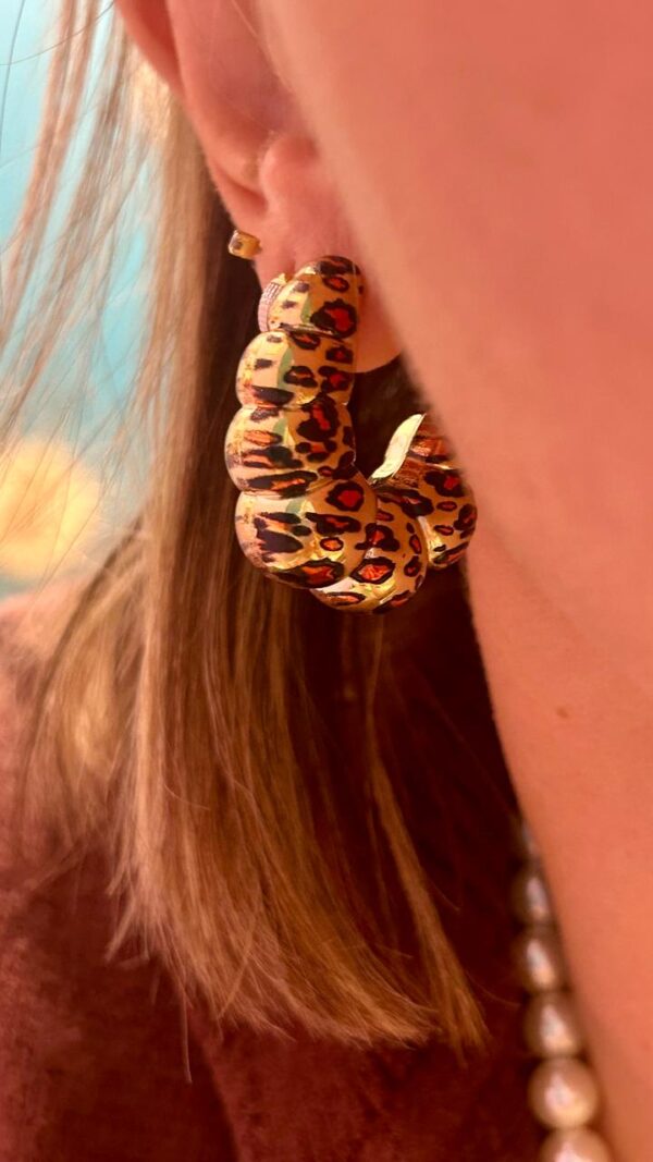 Brinco Animal print - Imagem 2