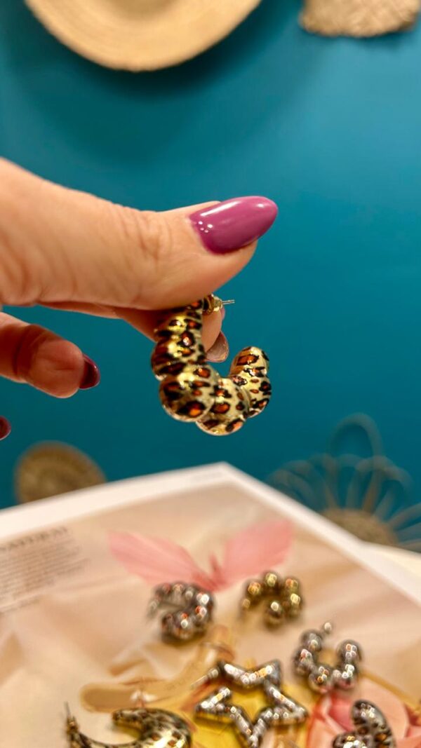 Brinco Animal print - Imagem 6