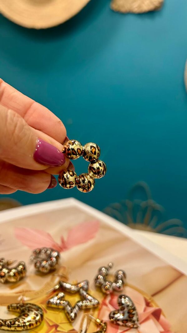 Brinco Animal print - Imagem 7