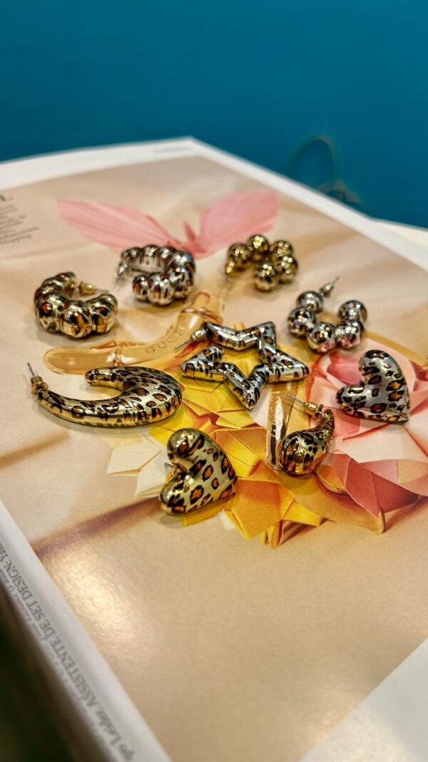 Brinco Animal print - Imagem 3