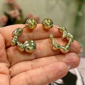 Argola contrária relevo