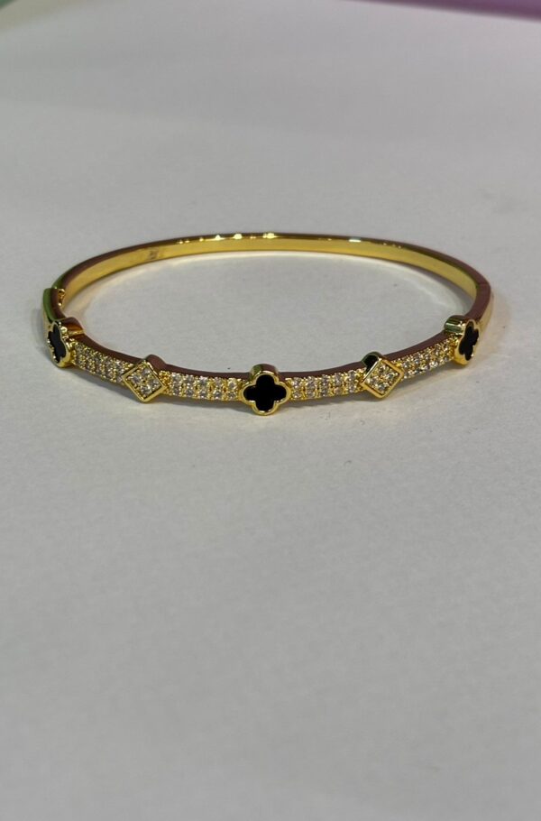 Bracelete trevo VC esmaltado - Imagem 6