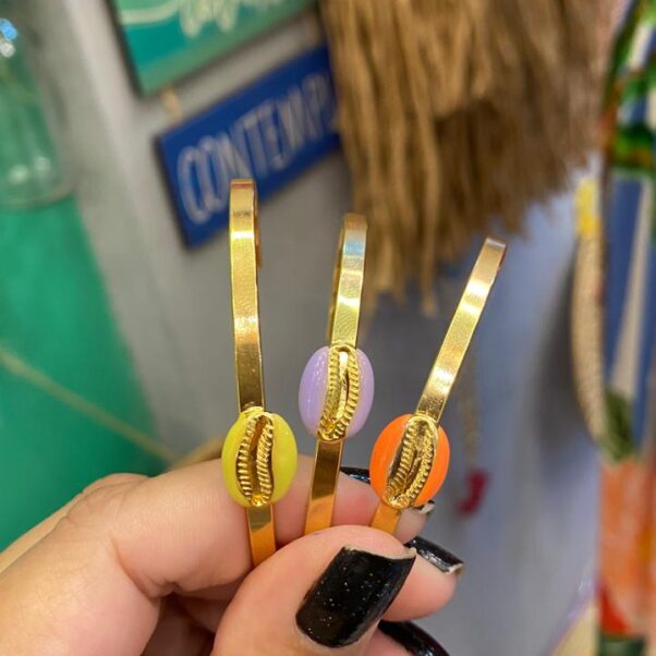 Bracelete Búzios encaixe