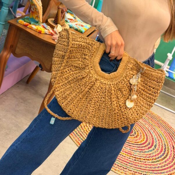 Bolsa palha Barca