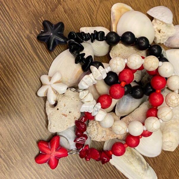 Pulseira resina estrela