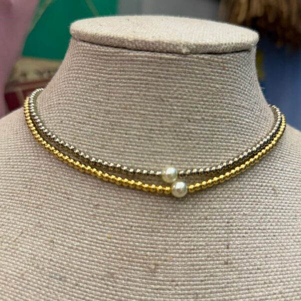 Colar esferas pérola