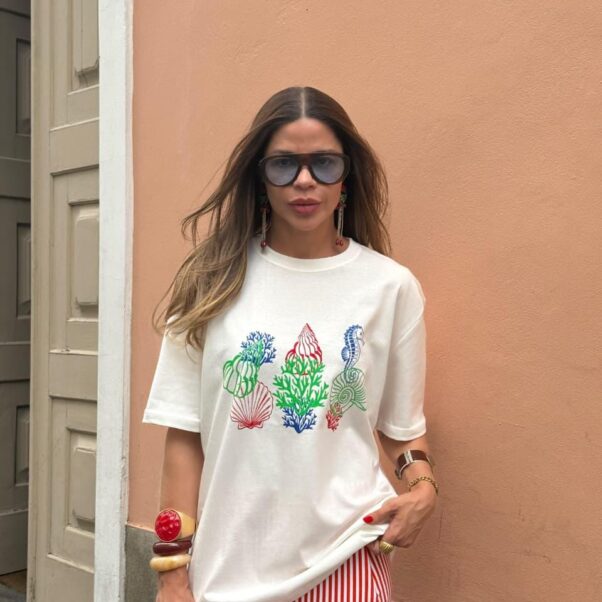 T-shirt fundo do Mar