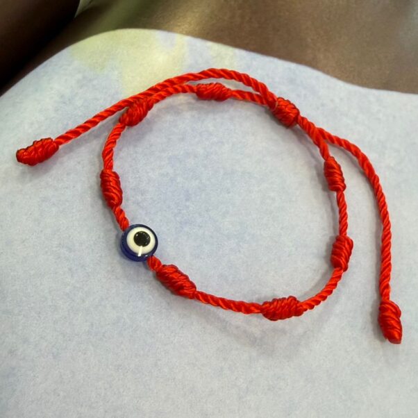 Pulseira 7 nós olho grego