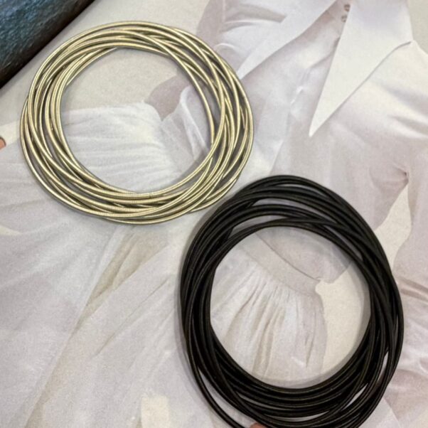 Kit pulseiras corda de violão