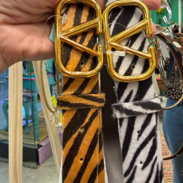 Cinto Valentino animal print