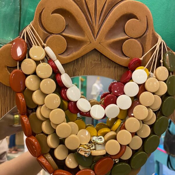 Trio Colar pastilha resina