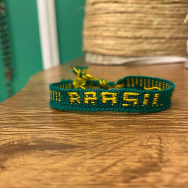 Pulseira Macramé Brasil